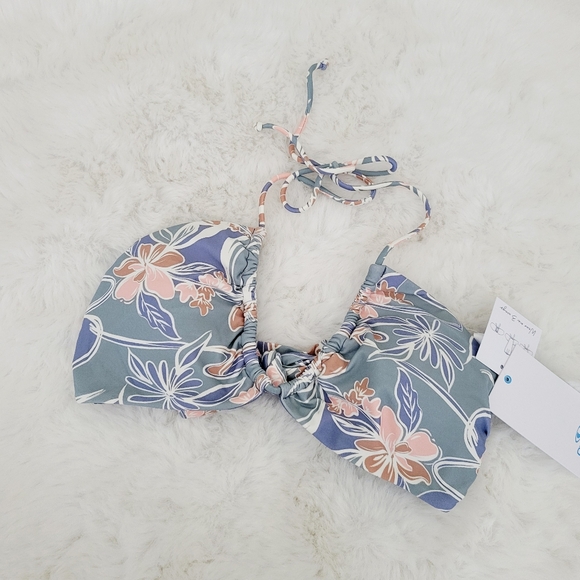 🪸O'NEILL EMMY FLORAL EMBRY MULTI-WAY TRI TOP SIZE L - Picture 10 of 13